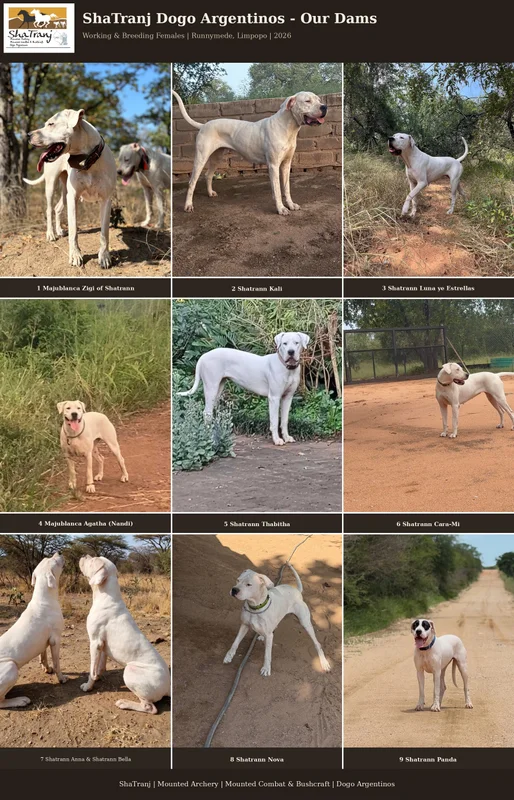 Some of the main breeding sires and dams in our program and some of the other Dogos produced — photo 8